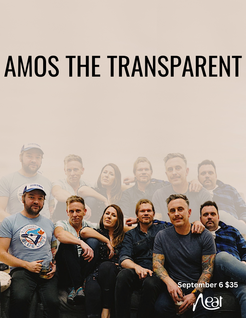 Amos The Transparent September 6 $35 (PSTO)