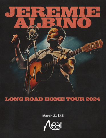 Jeremie Albino (Full Band) March 21 $45 (PSTO)