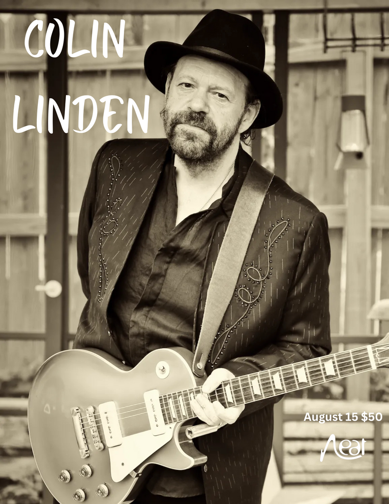 Colin Linden August 15 $50