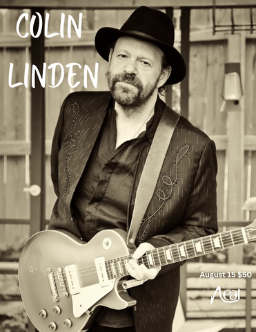 Colin Linden August 15 $50