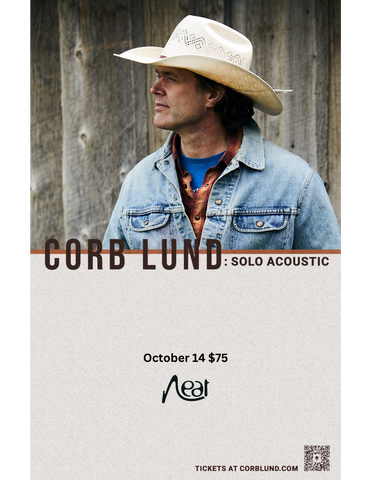 Corb Lund October 14 $75