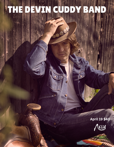 The Devin Cuddy Band April 19 $40