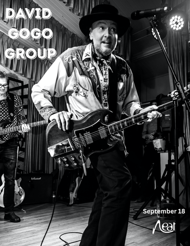 David Gogo Group September 18 $45