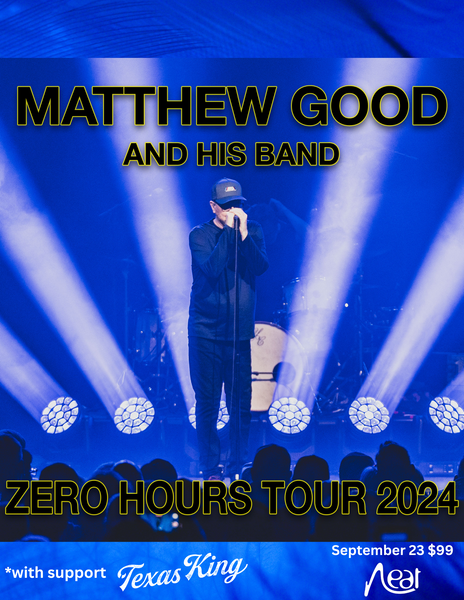 Matthew Good And His Band September 23 $99 (STO)