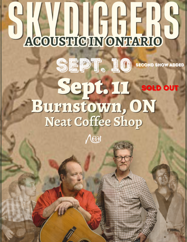 Skydiggers (Trio) September 10 $65 (STO)